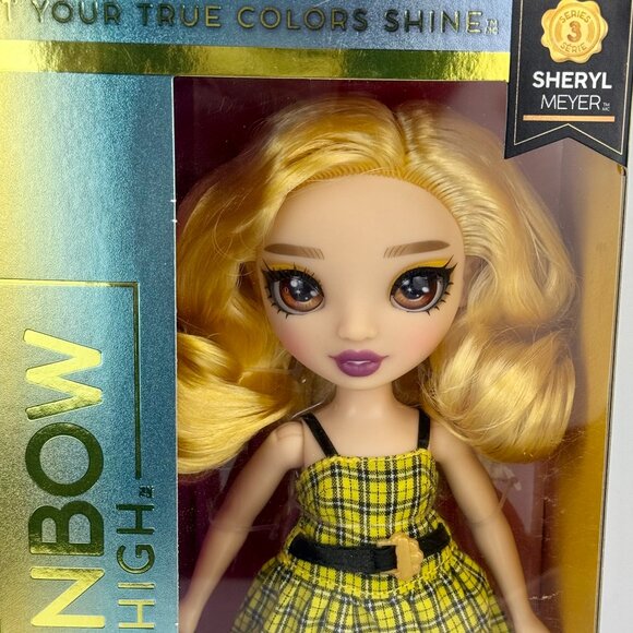 Rainbow High Series 3 - SHERYL MEYER Doll Marigold - New In Box - Picture 2 of 4